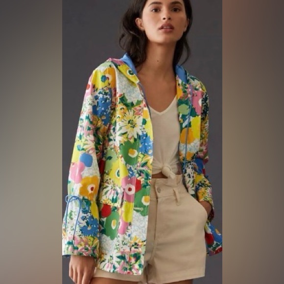 Anthropologie Sarah Campbell Anorak Jacket - Picture 2 of 11